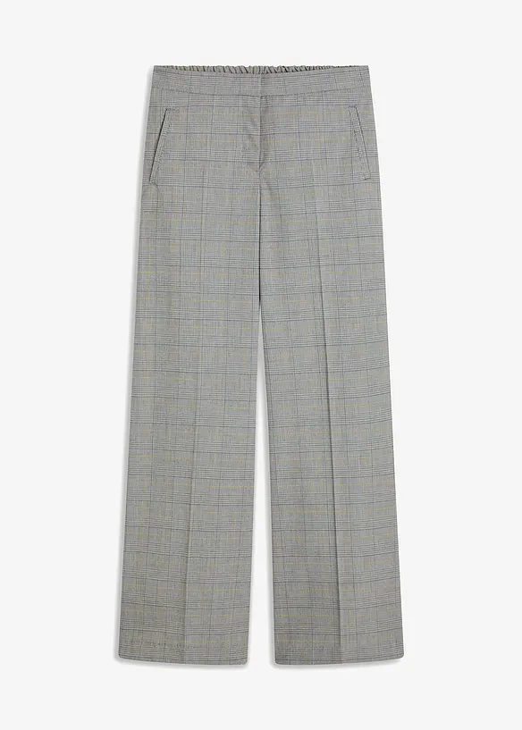 Pantalon large en viscose mélangée, bonprix