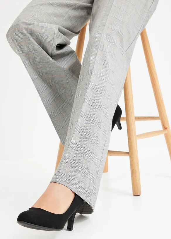 Pantalon large en viscose mélangée, bonprix