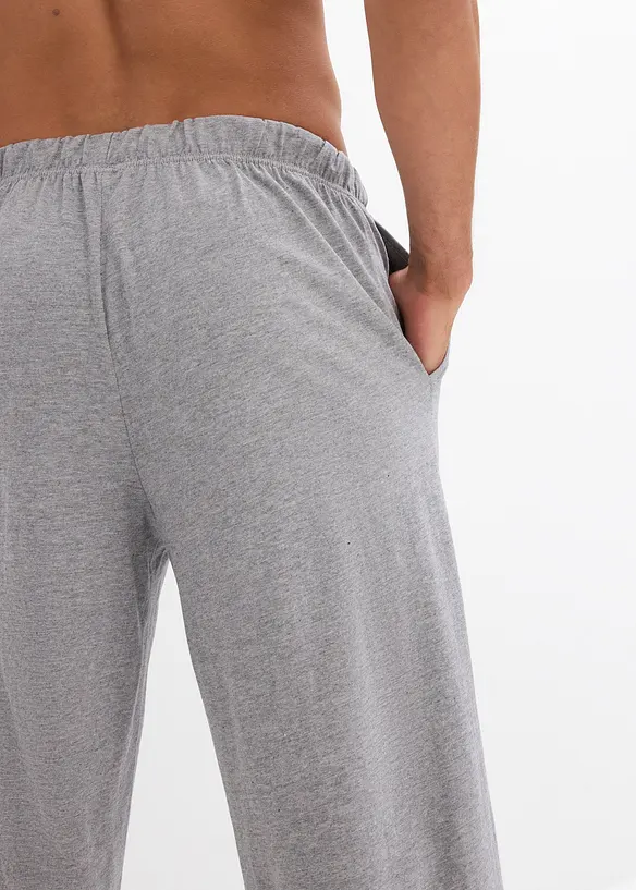 Lot de 2 pantalons de pyjama en jersey, bonprix