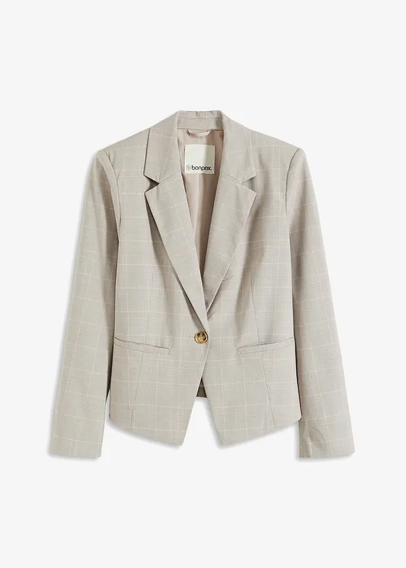 Blazer &agrave; carreaux &eacute;cossais, bonprix