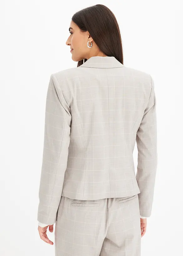 Blazer &agrave; carreaux &eacute;cossais, bonprix