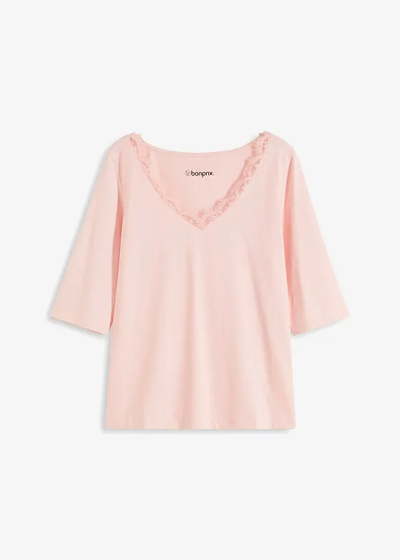 T-shirt à dentelle, bonprix