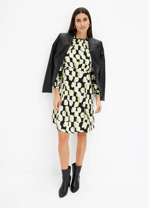 Robe en crêpe léger, bonprix