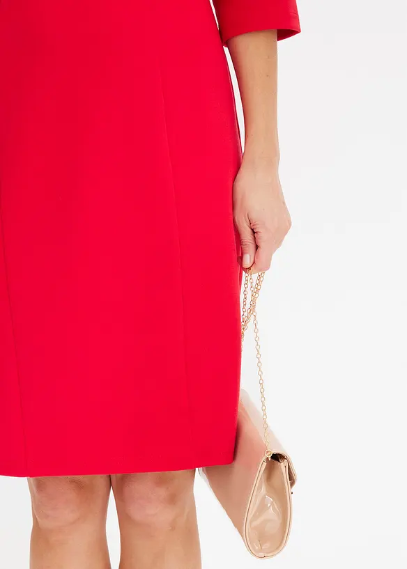 Robe fourreau en jersey milano, bonprix