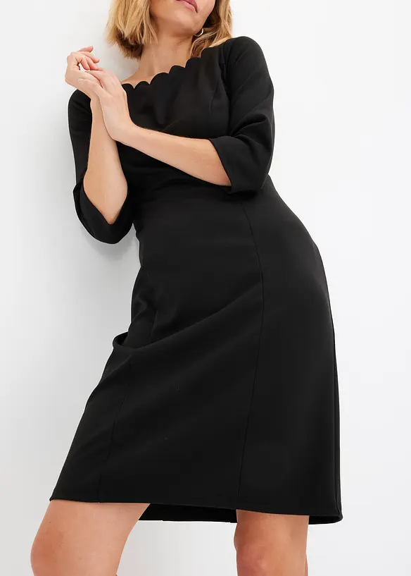 Robe fourreau en jersey milano, bonprix