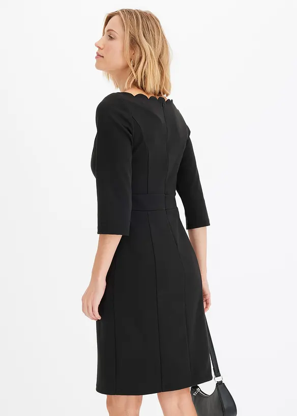 Robe fourreau en jersey milano, bonprix