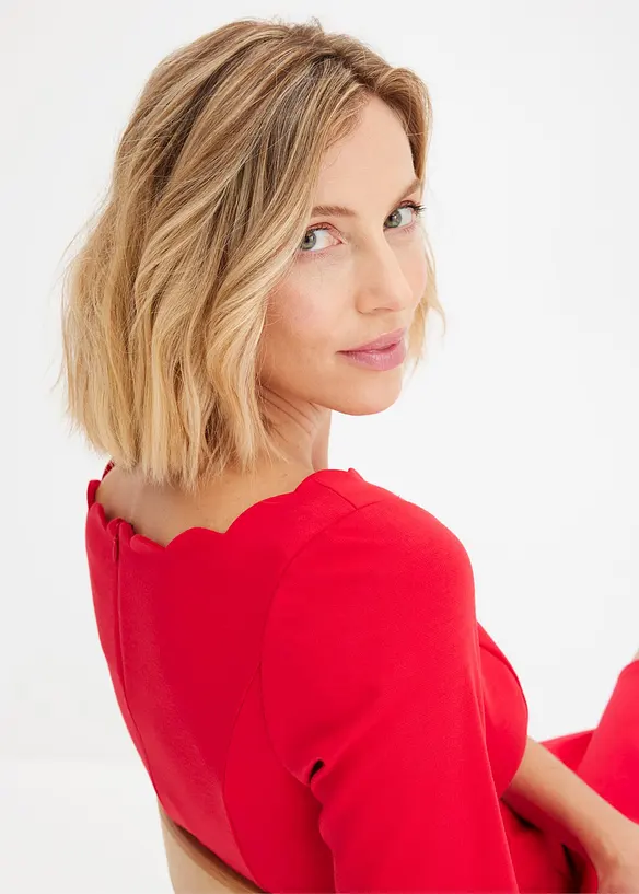 Robe fourreau en jersey milano, bonprix