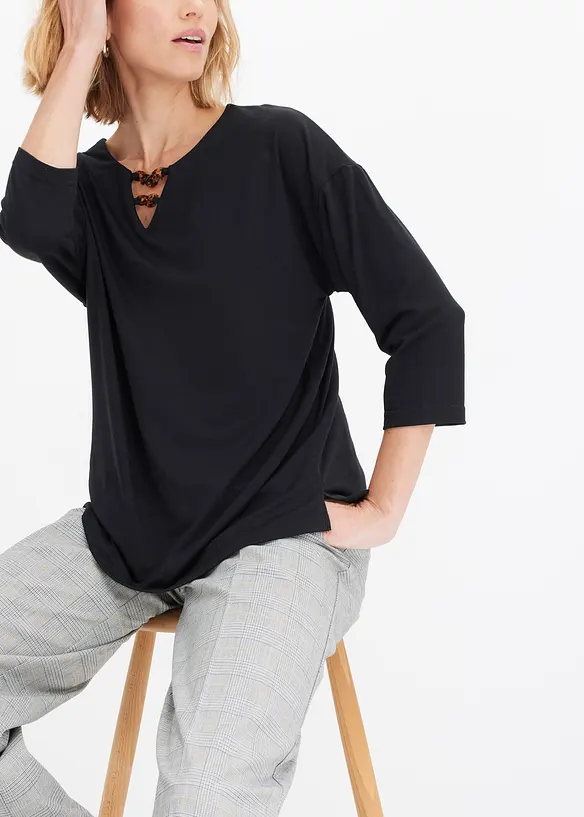 T-shirt tunique, bonprix