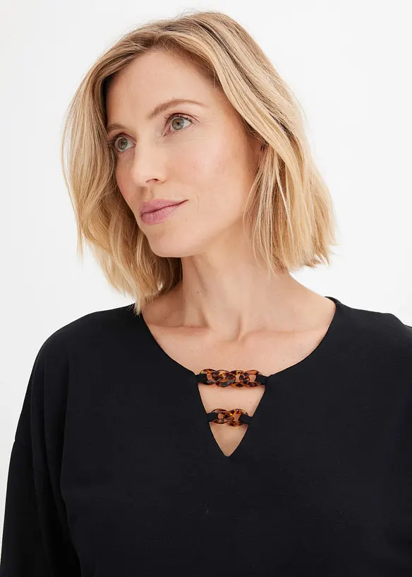 T-shirt tunique, bonprix