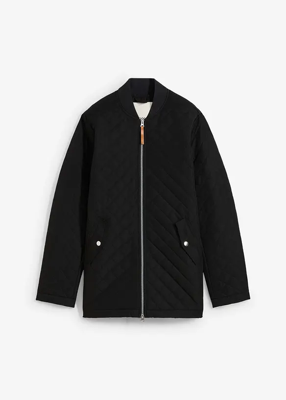 Veste longue matelassée, bonprix