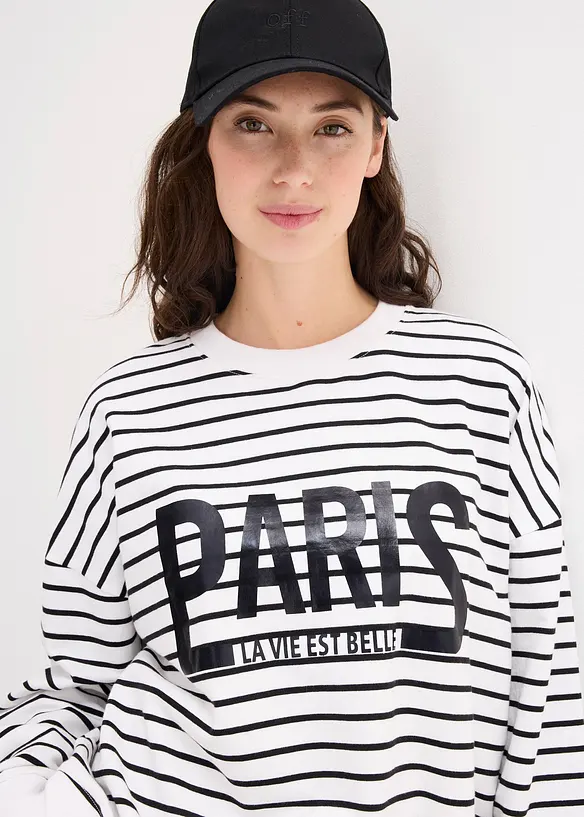 Sweat-shirt oversize, bonprix