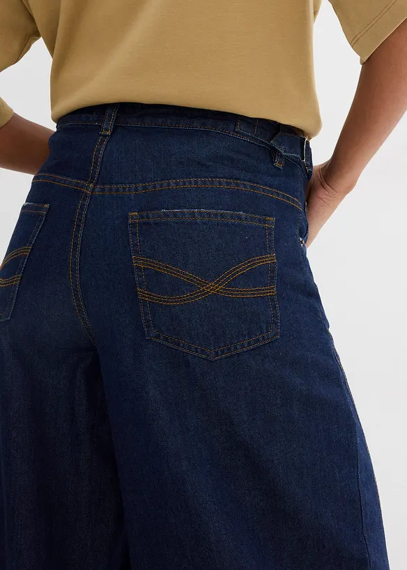 Jean Balloon taille mi-haute, bonprix