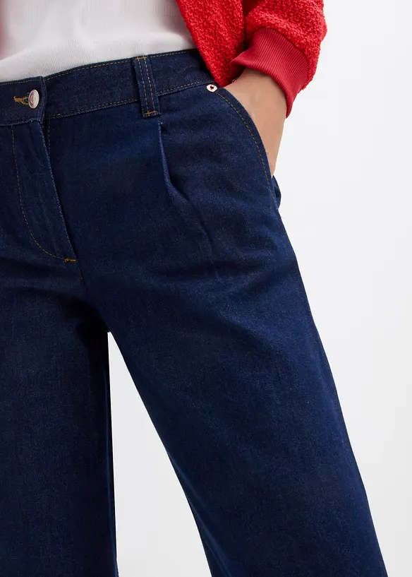 Jean large taille mi-haute, bonprix