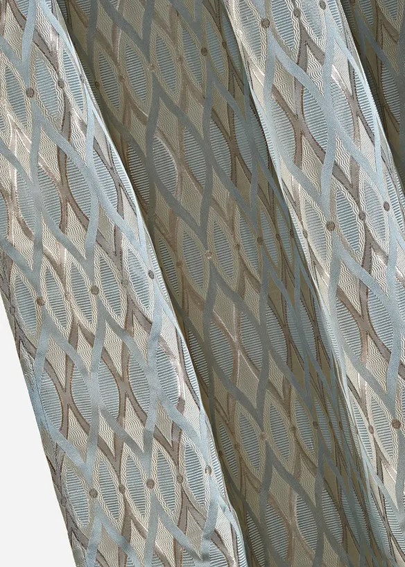 Rideau prêt-à-poser en jacquard (1 pce), bonprix