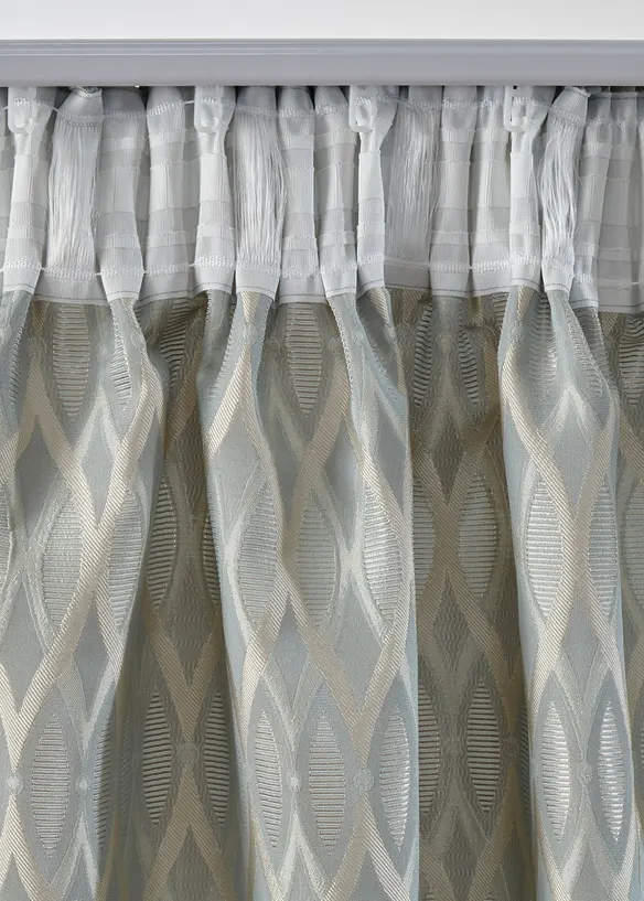 Rideau prêt-à-poser en jacquard (1 pce), bonprix