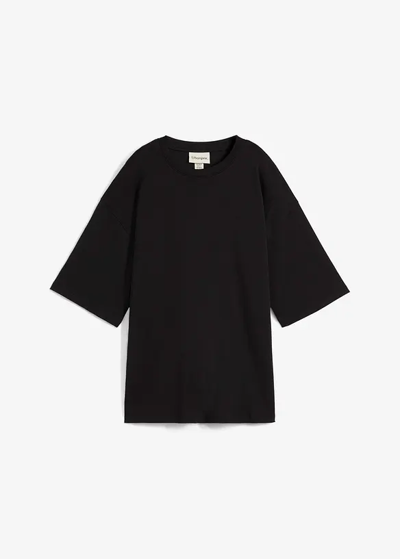 T-shirt long en interlock, bonprix