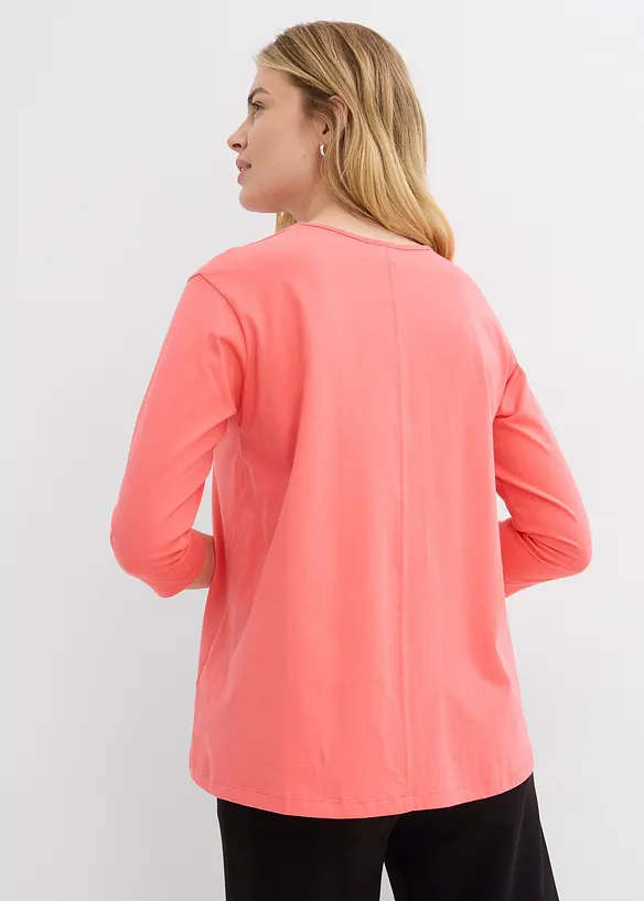 T-shirt boxy en coton, bonprix