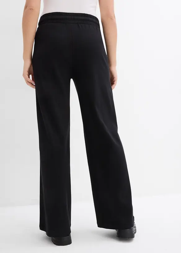 Pantalon en jersey interlock, bonprix
