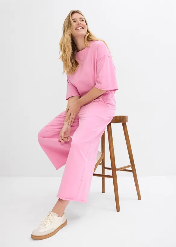 Pantalon 7/8 en sweat, bonprix