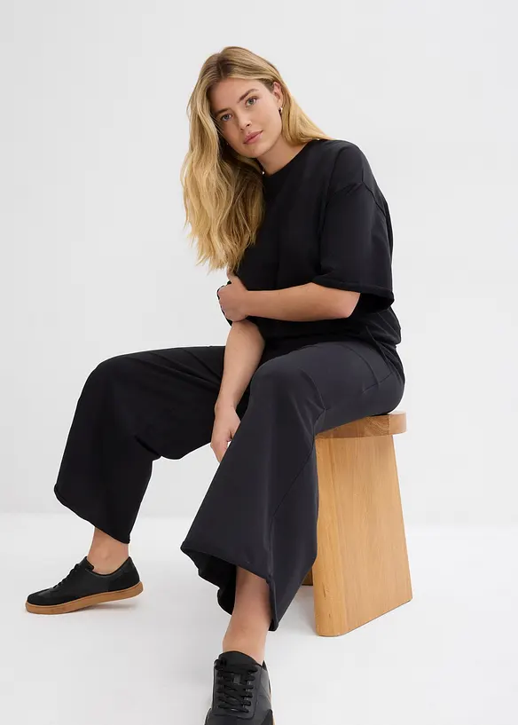 Pantalon 7/8 en sweat, bonprix