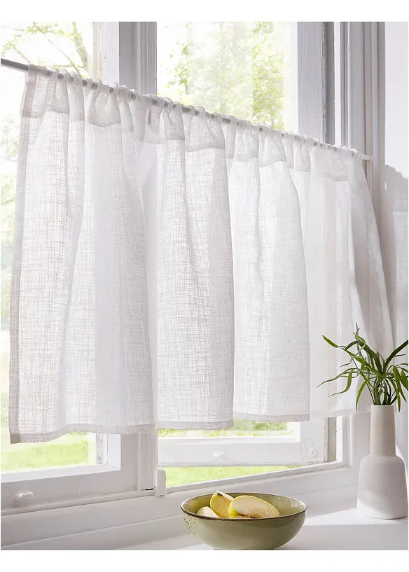 Brise-bise effet lin, bonprix