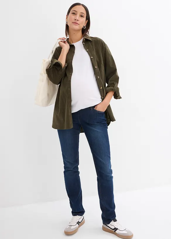 Lot de 2 T-shirts de grossesse en coton, bonprix