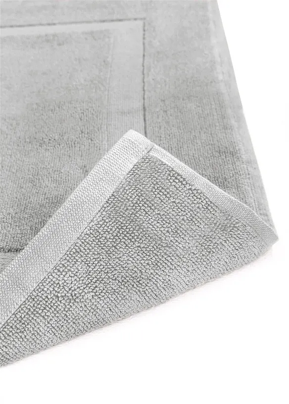 Lot de 2 tapis de bain h&ocirc;tel, bonprix