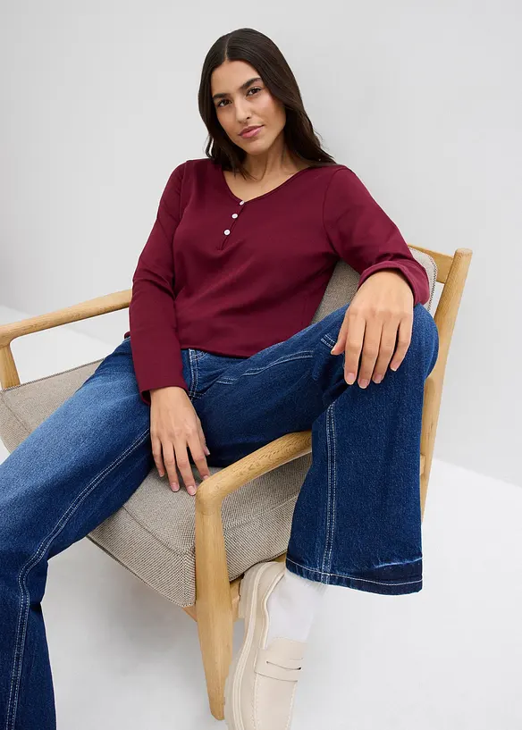 T-shirt manches longues, bonprix