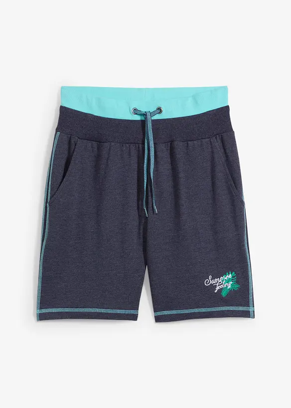 Short en molleton de coton mélangé, bonprix