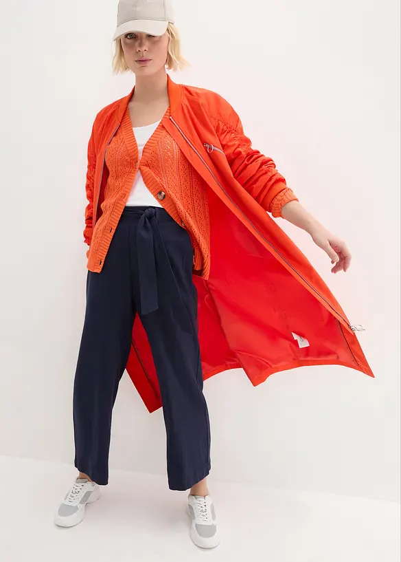 Jupe-culotte en lin mélangé, bonprix