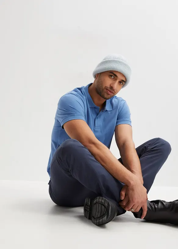 Polo en maille piqu&eacute;e 100% coton, bonprix