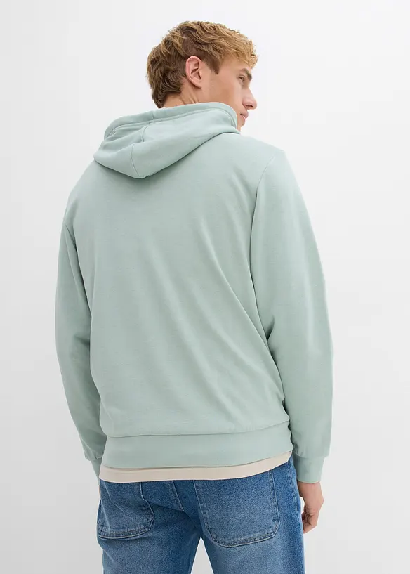 Sweat zipp&eacute; &agrave; capuche, bonprix