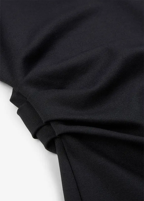 Robe midi en Punto di Roma confortable, bonprix