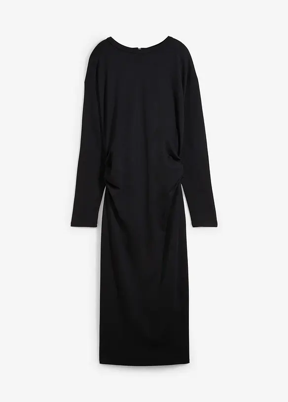 Robe midi en Punto di Roma confortable, bonprix