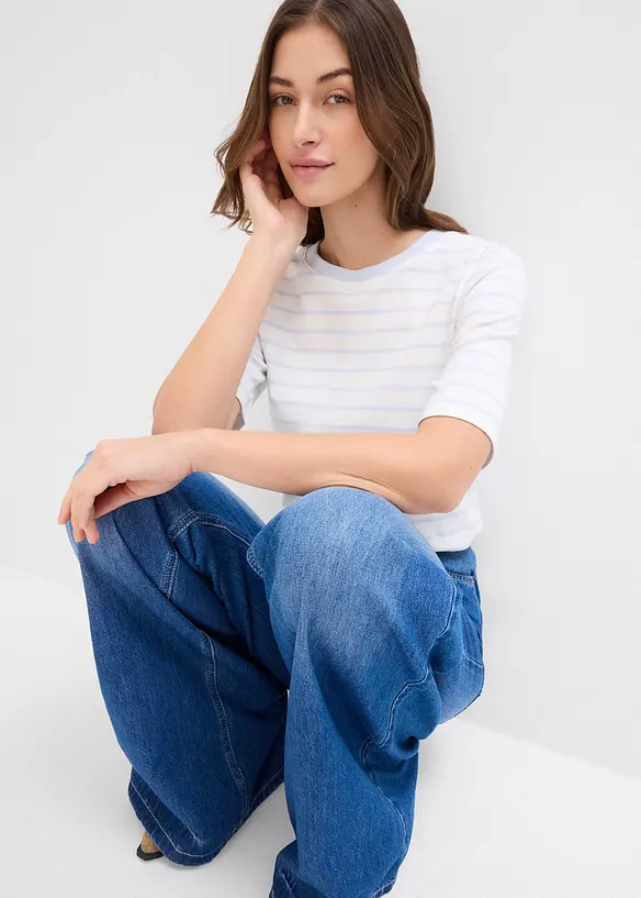 T-shirt épais 100% coton, bonprix