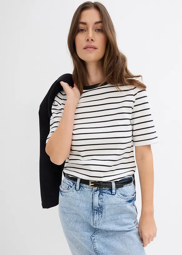 T-shirt épais 100% coton, bonprix