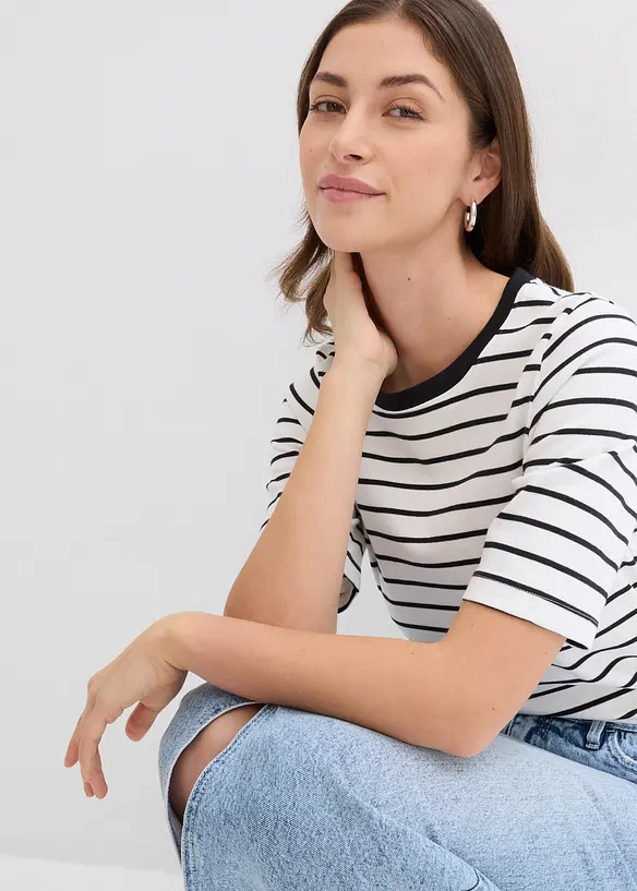 T-shirt épais 100% coton, bonprix