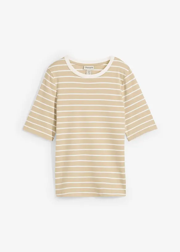 T-shirt &eacute;pais 100% coton, bonprix