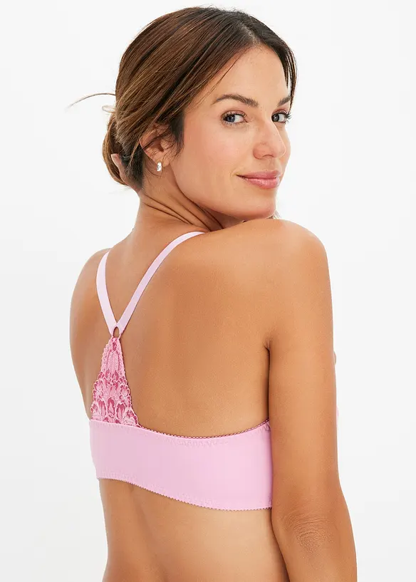 Soutien-gorge à fermeture devant en dentelle délicate, bonprix