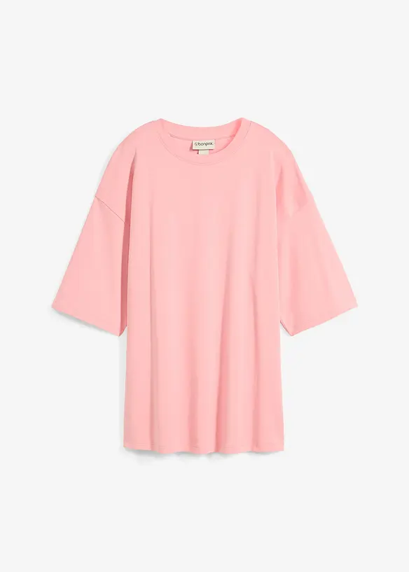 T-shirt long en interlock, bonprix