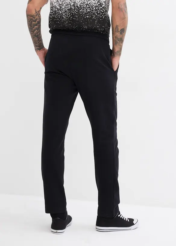 Pantalon de jogging à jambes droites, intérieur gratté doux, bonprix