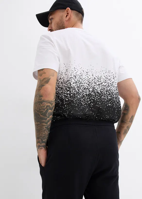 Pantalon de jogging à jambes droites, intérieur gratté doux, bonprix