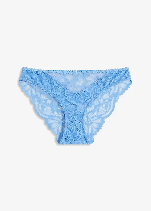 Slip br&eacute;silien orn&eacute; de dentelle, bonprix