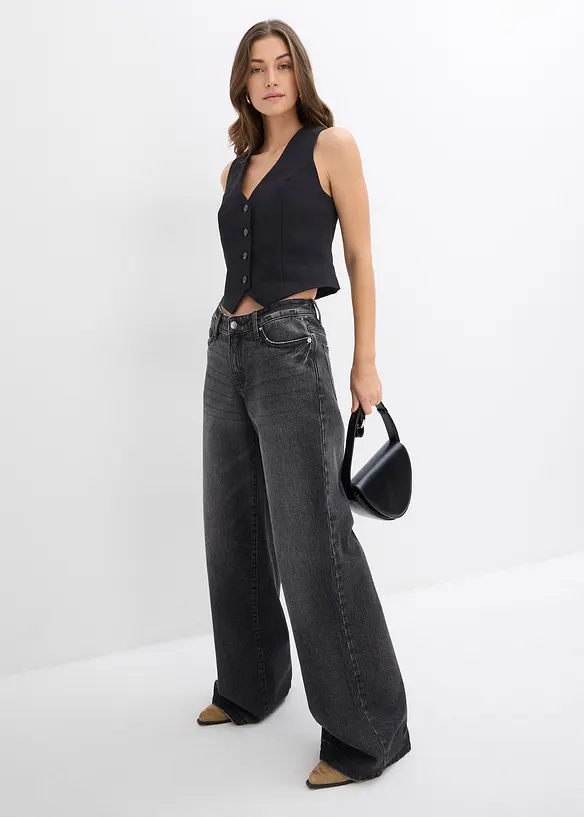 Gilet court sans manches, bonprix