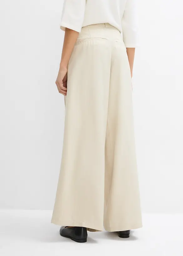 Pantalon twill en Lyocell fluide, bonprix