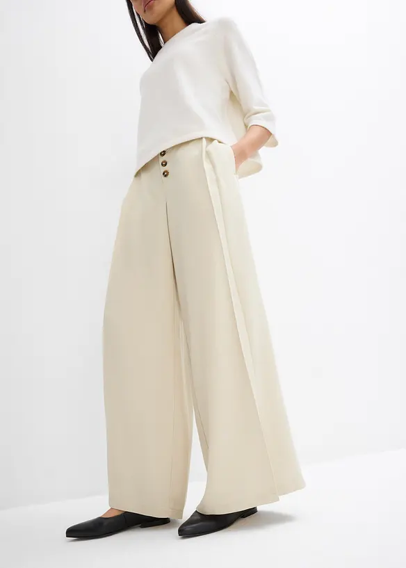 Pantalon twill en Lyocell fluide, bonprix