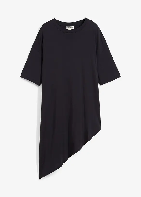 T-shirt en doux modal m&eacute;lang&eacute;, bonprix