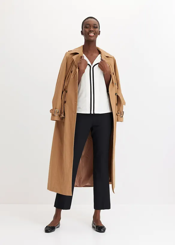 T-shirt à liseré contrastant, bonprix