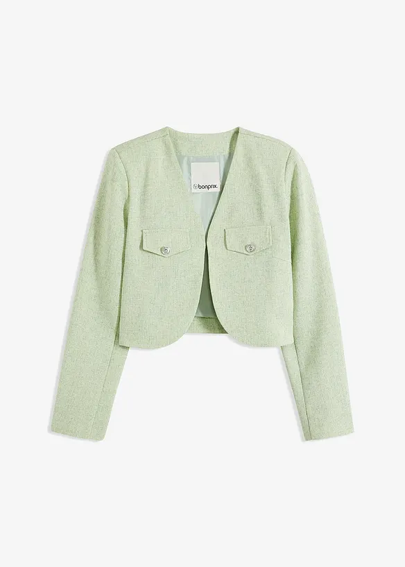 Blazer court en bouclé , bonprix