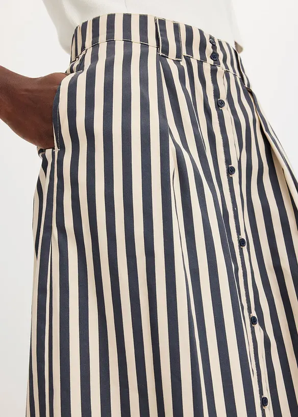 Jupe longue &agrave; dentelle, bonprix